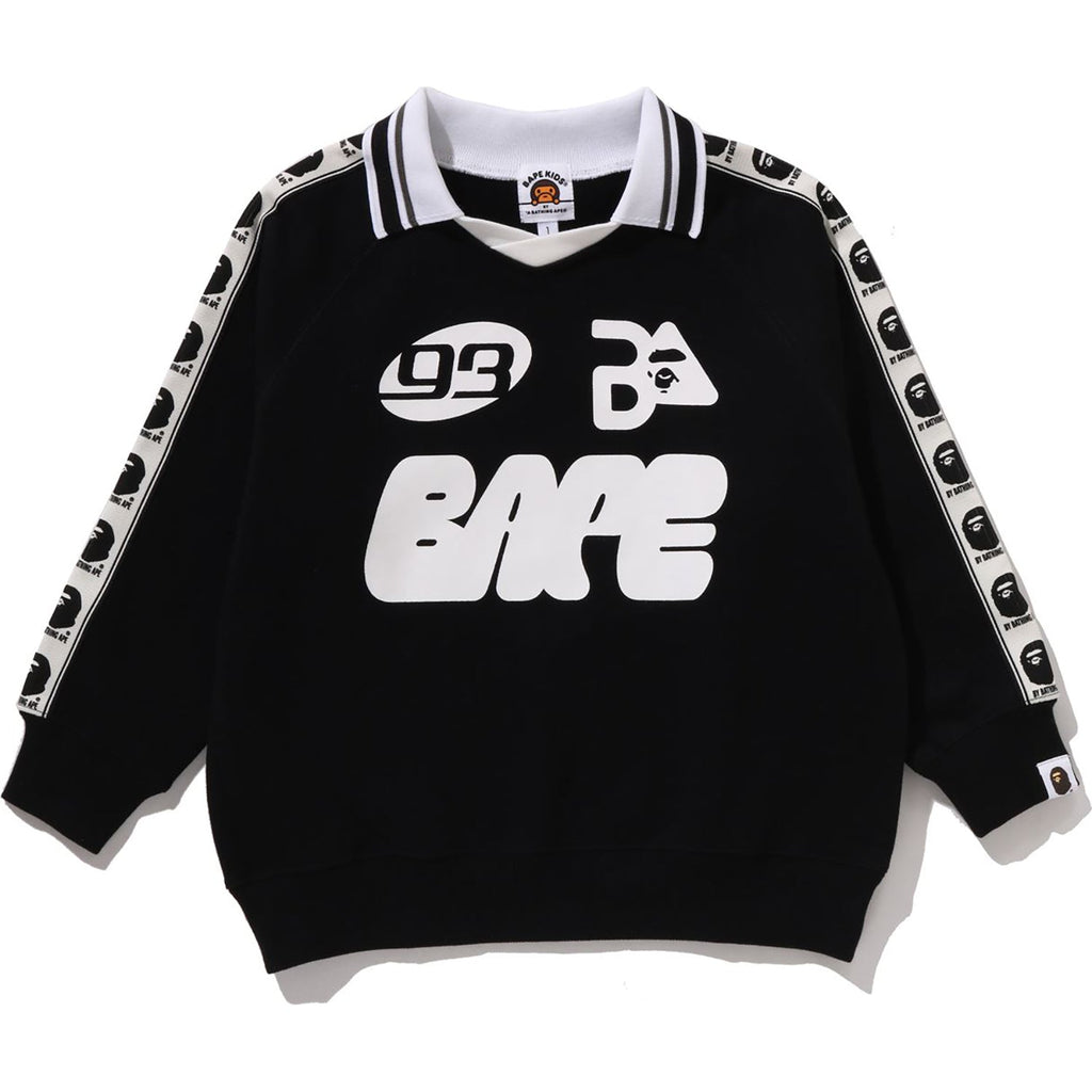 BAPE TAPE RELAXED FIT CREWNECK SWEATSHIRT KIDS