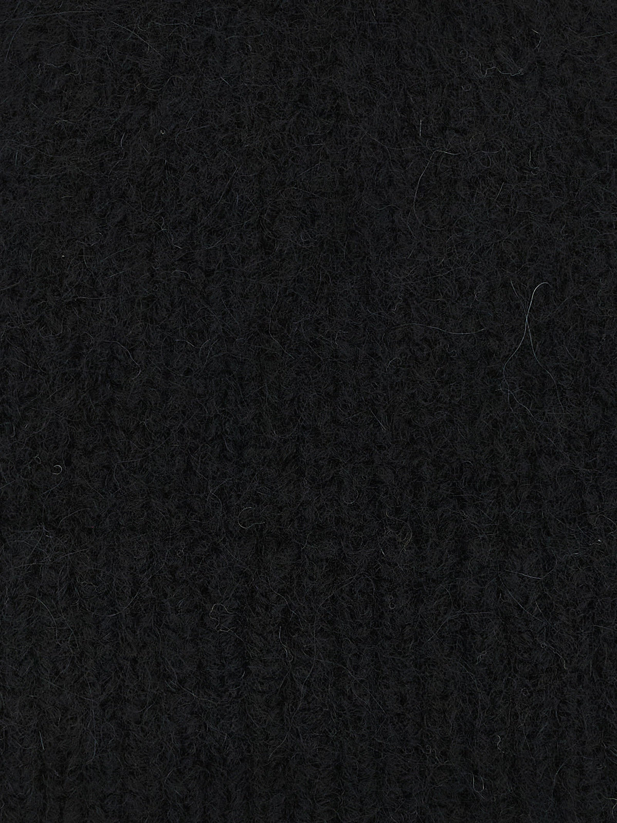Dries Van Noten Black Wool Beanie