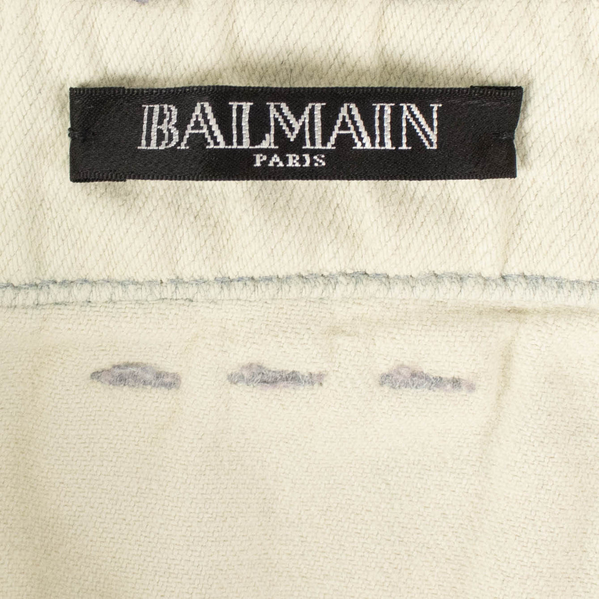 Light Blue Bleached Moto Jeans