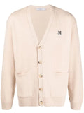 Maison Kitsuné Fox Head patch wool cardigan