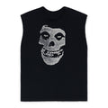 Black 80's Misfits Cut Off Shirt