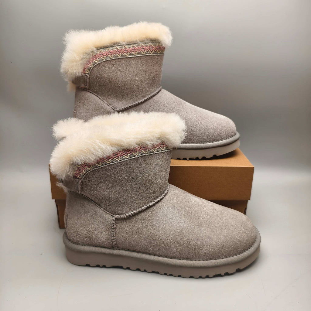 Grey Ethnic Style Back-Strap Casual Shoes — New Arrival | In Stock