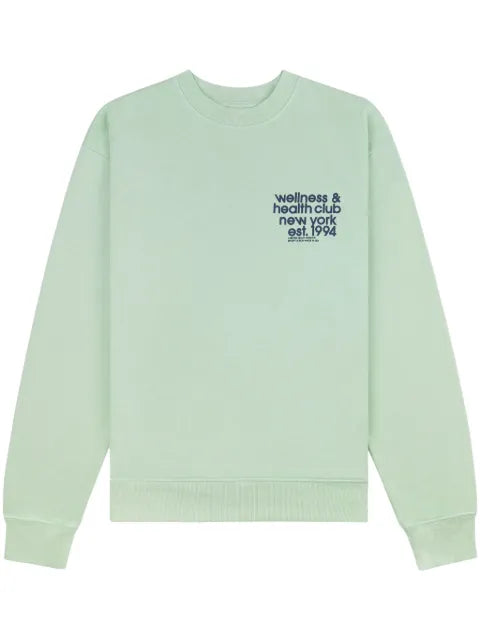 Sporty & Rich USA Health Club crew-neck sweatshirt