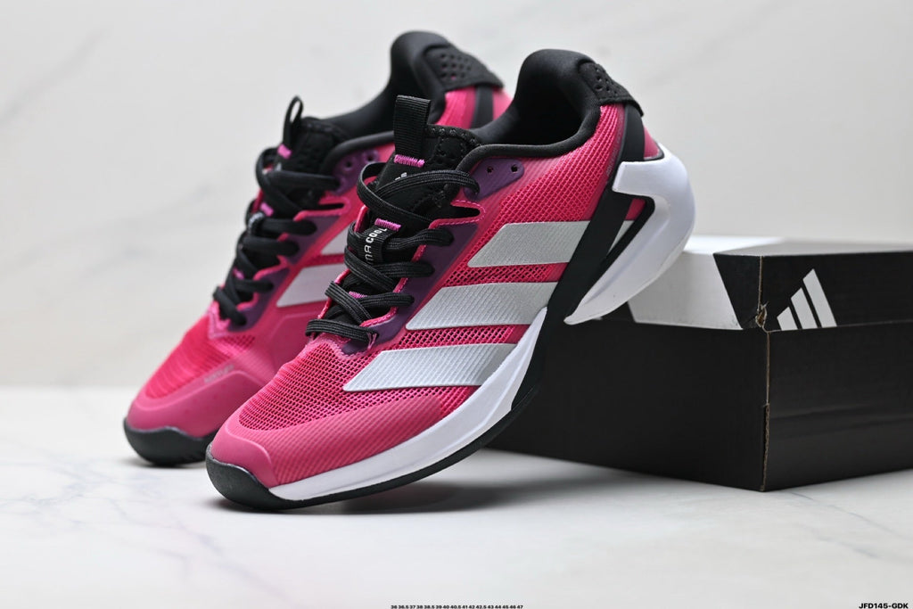 Adidas K81801650 Unisex Running Shoes | Sport-Ready Color Edition - 2 Colorways incl. White/Green & Pink/Black