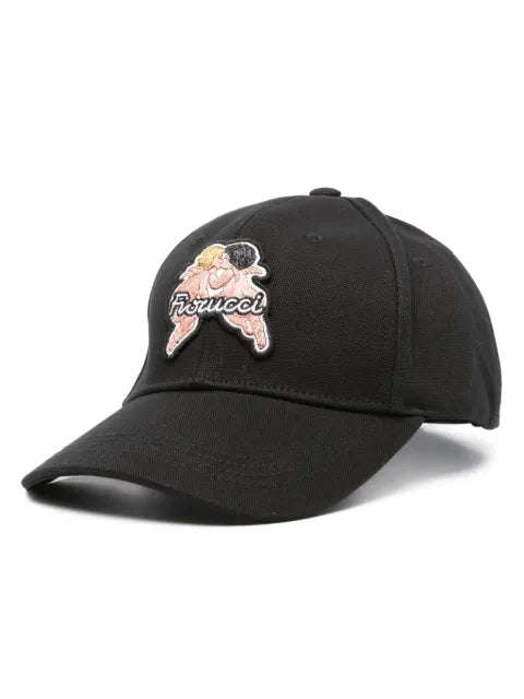Fiorucci canvas-angel-patch baseball cap
