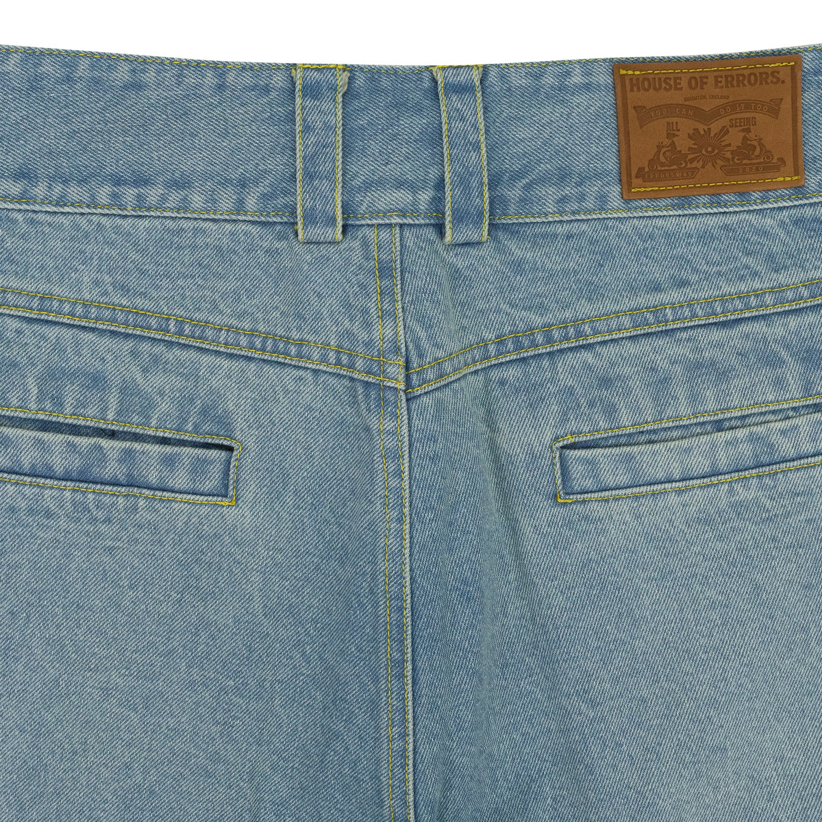 BLUE EYE PAD STRAIGHT-FIT JEANS