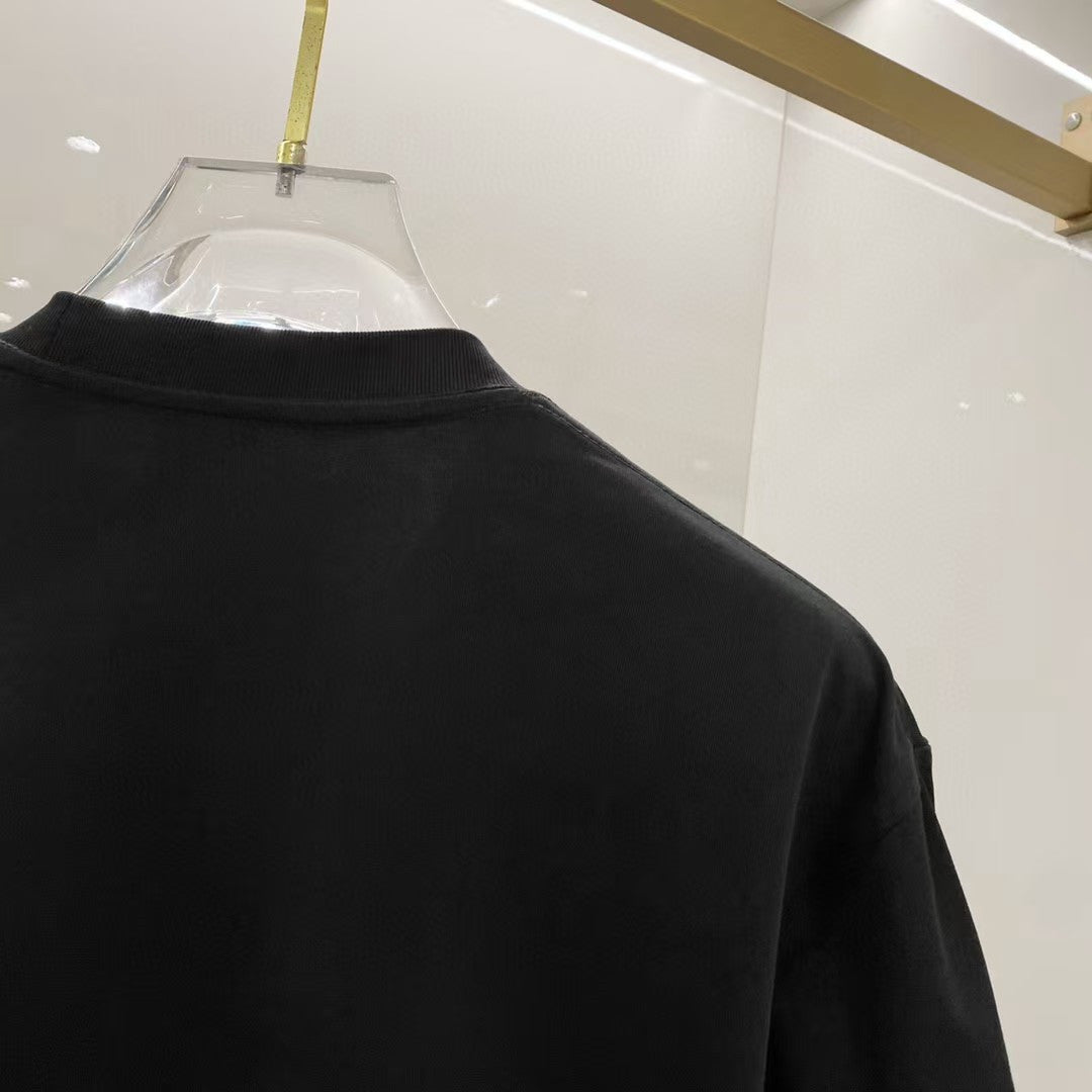 AMIRI Beverly Hills Rodeo Drive Crest Graphic Crew Neck Short‑Sleeve T‑Shirt