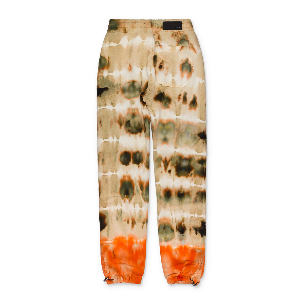 Orange Tie Dye Sweatpants