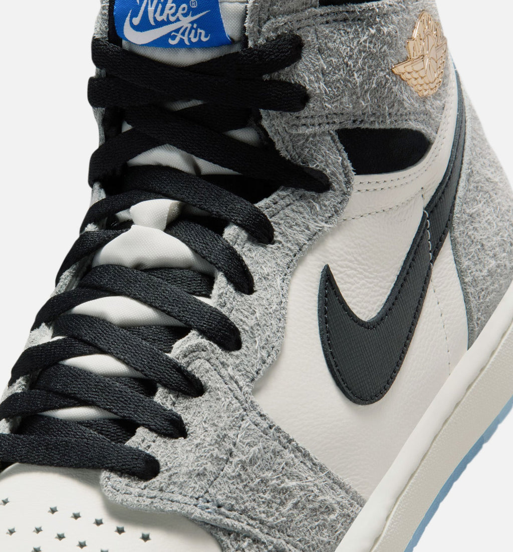 Air Jordan 1 Retro High OG Cool Grey Men's Lifestyle Shoes - Cool Grey/Black/Sail/Game Royal/White