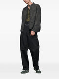 Maison Margiela zip cotton caban jacket