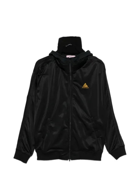 Martine Rose hood cap track jacket in black