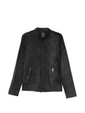 Giorgio Brato leather jacket with zip fastening