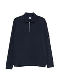 C.P. Company malfilè fleece Lens half zip sweatshirt