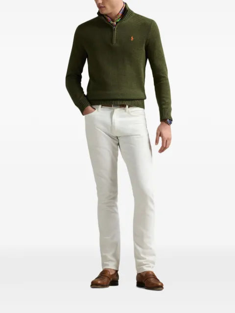 Polo Ralph Lauren half-zip long-sleeve sweater