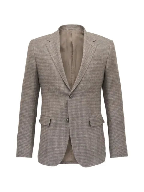 Zegna checked jacket