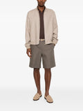 Zegna linen bomber jacket