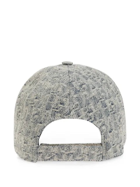 Emporio Armani baseball cap in monogram jacquard