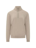 Malo half-zip cashmere jumper