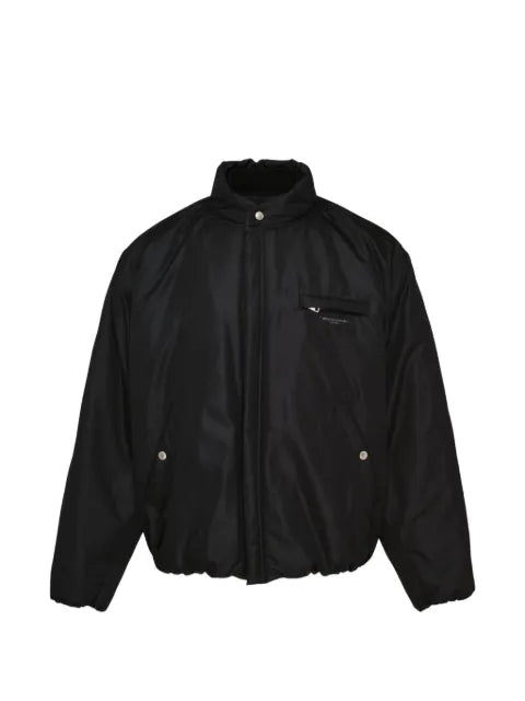 Wooyoungmi logo-print zip-up bomber jacket