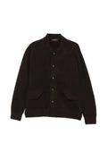 Zanone button-up rib-trimmed cardigan