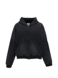 FOUND distressed zip-up hoodie