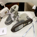Daisy Crystal Ribbon Snow Boot — Mineral Grey | New Arrival | In Stock