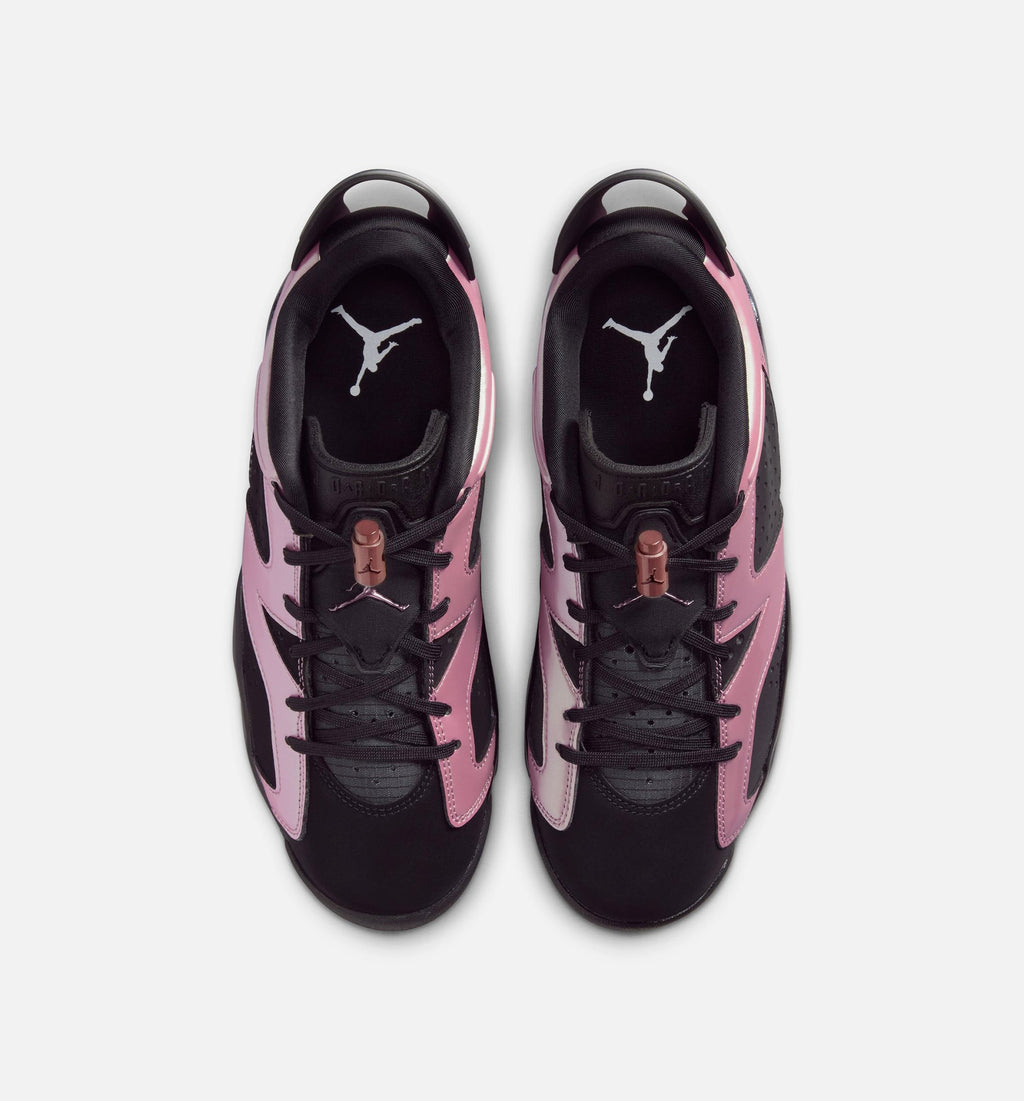 Air Jordan 6 Retro Low Metamorphosis Black and Desert Berry Women's Sneakers