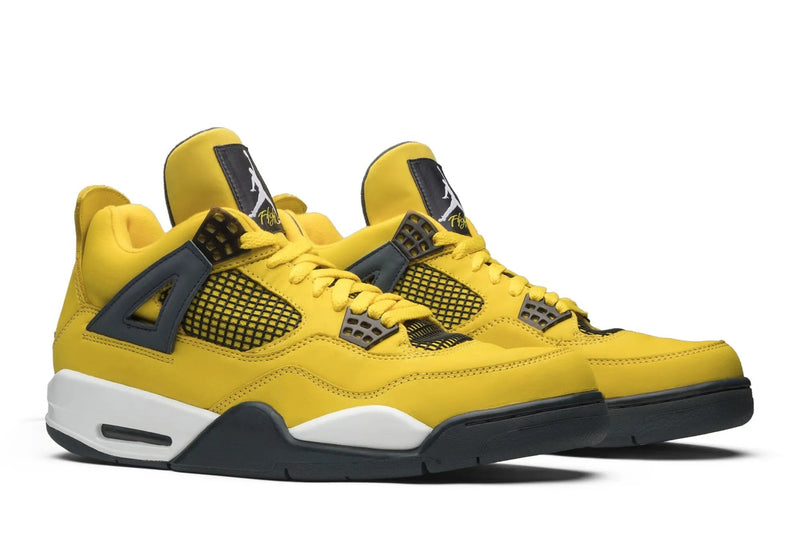 Air Jordan 4 Retro LS 'Lightning' 2006 – Tour Yellow & Black Vintage AJ4 LS That Started a Legacy