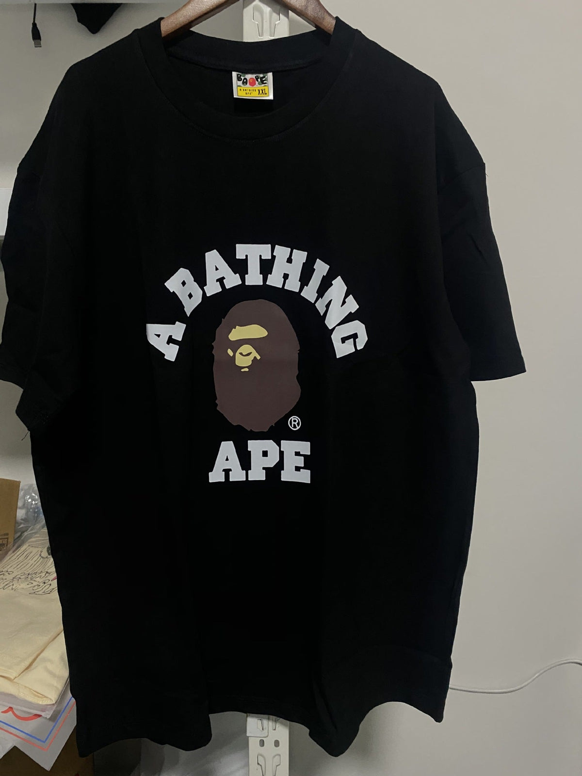 2026 New BAPE Ape Head Graphic Tee Loose Couple Short Sleeve T-Shirt