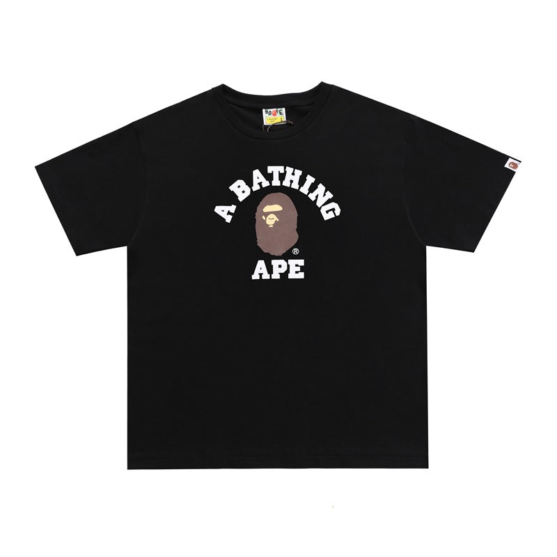 2026 New BAPE Ape Head Graphic Tee Loose Couple Short Sleeve T-Shirt