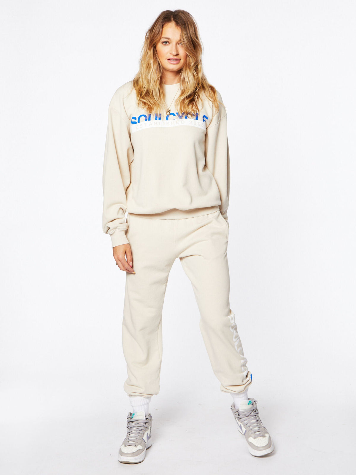 SAM CREW SWEATSHIRT CREAM