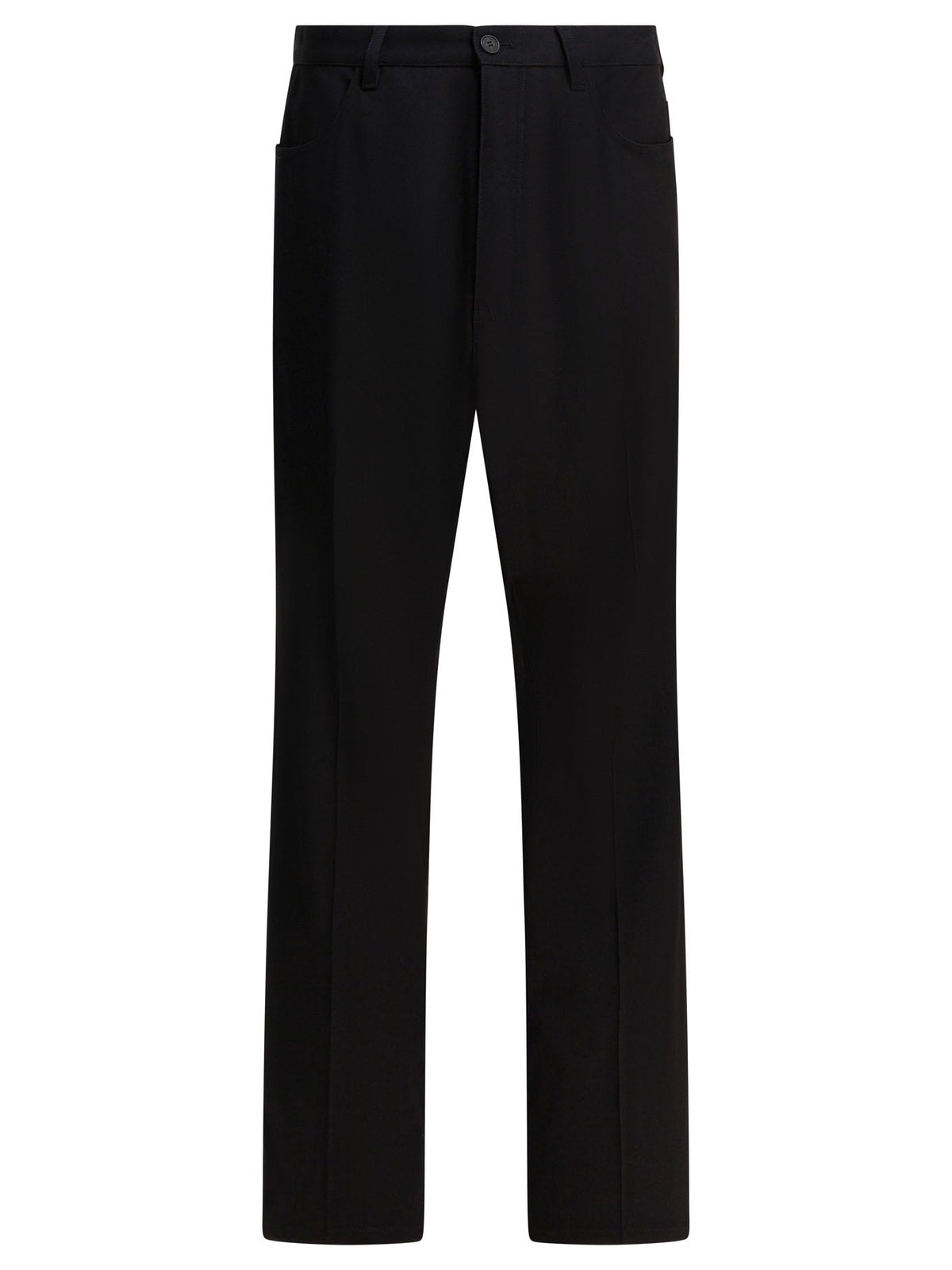 Balenciaga Wool Tailored Pants Black Men