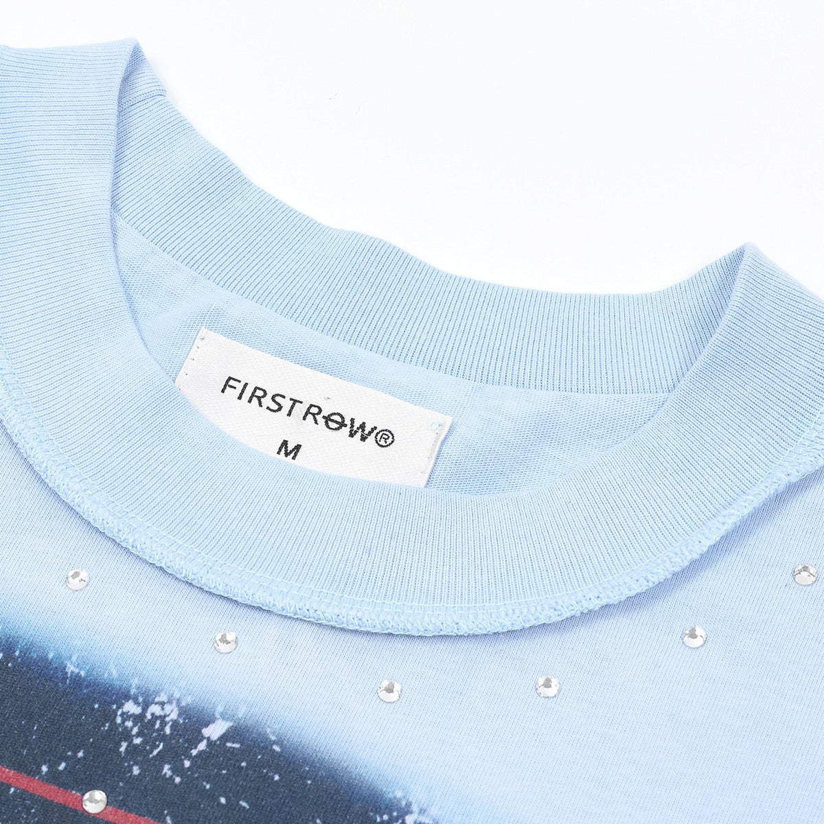 FIRST ROW Lost Utopia Ruins Dream Cropped T-Shirt