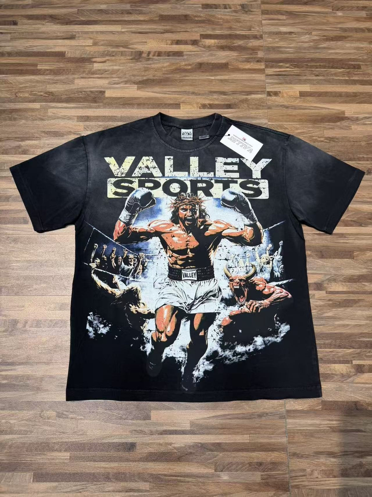 VALLEY Boxing Before Death Graphic T-Shirt