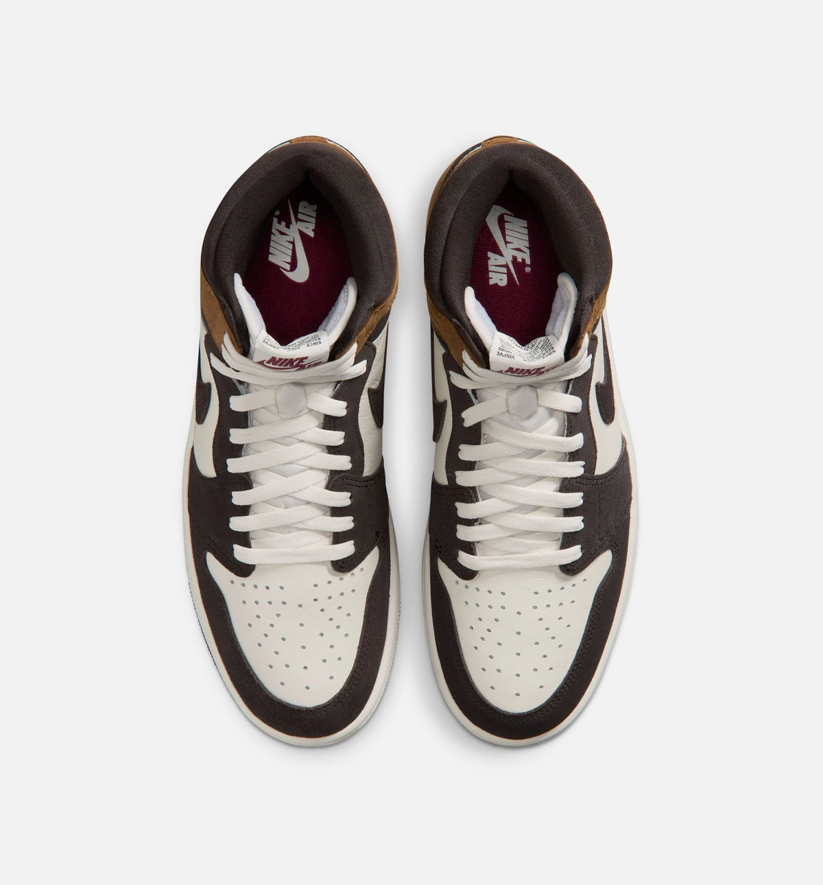 Air Jordan 1 Retro High OG Love Letter – Men's Lifestyle Shoe | Shadow Brown/Team Red/Light British Tan