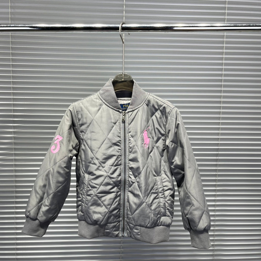 Ralph Lauren Embroidered Pony Puffer Jacket