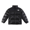 The North Face Contrast-Panel Stand-Collar Puffer Jacket | Women's Winter Coat