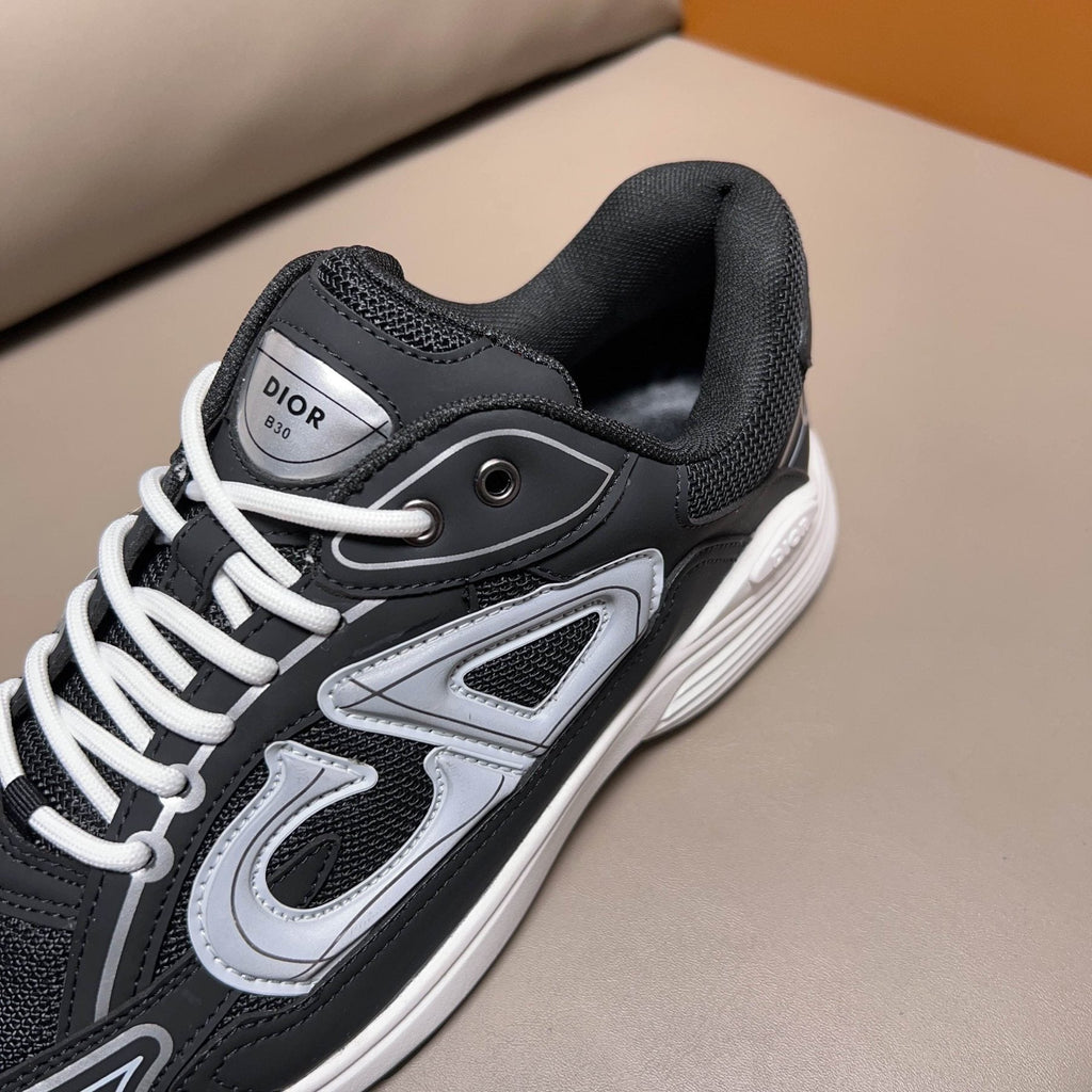 Dior B30 Black and Gray Sneakers