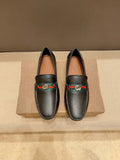 Gucci Web Accent Driving Loafers