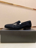 Giuseppe Zanotti Men's Black Spider Loafers